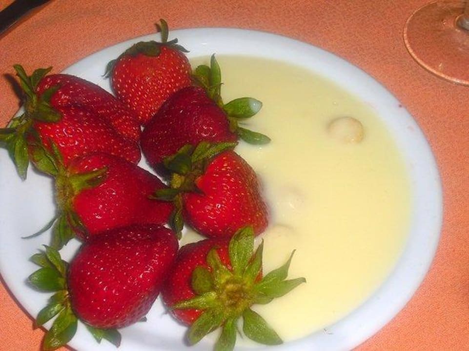 Leckere Erdbeeren Hotel Paradis Palace