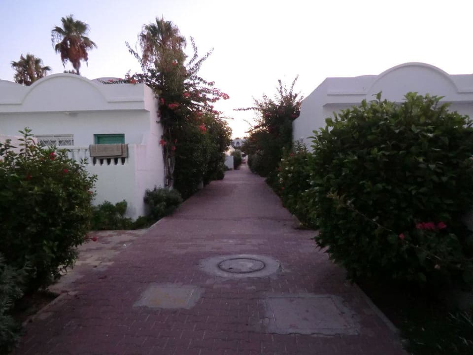 Weg vom und zum Strand El Mouradi Club Kantaoui