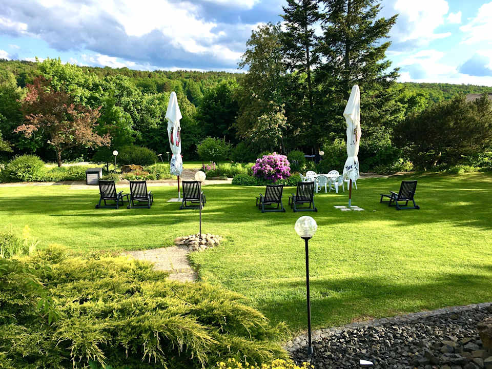 Gartenanlage Landhotel Hubertus