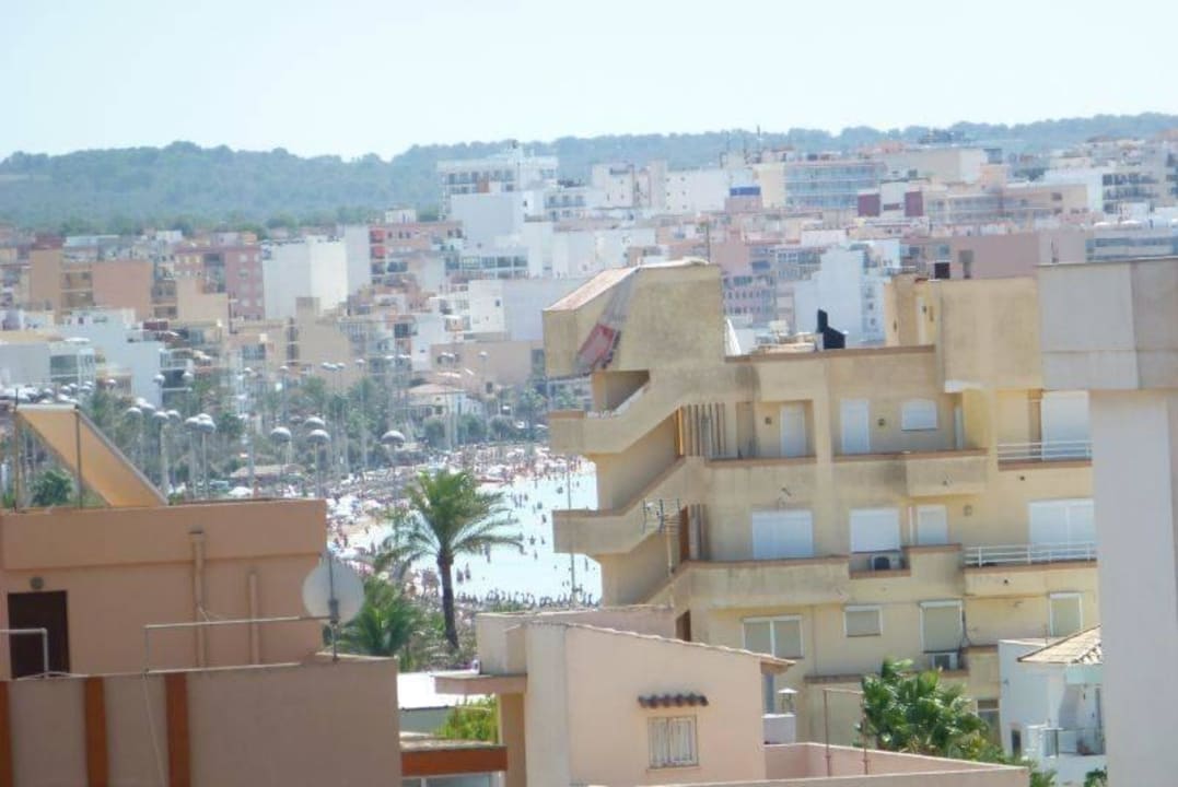 Blick nach Arenal Hotel & Appartements Leman