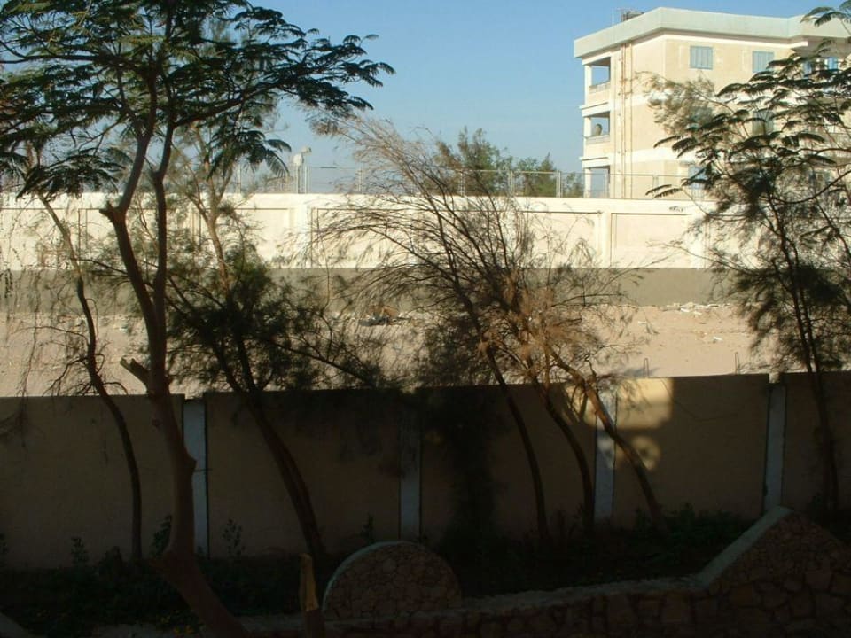 ausblick aus unserem fenster Pickalbatros Aqua Park Resort - Hurghada