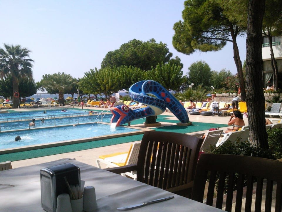 Poolbereich vom Restaurant Hotel Grand Efe