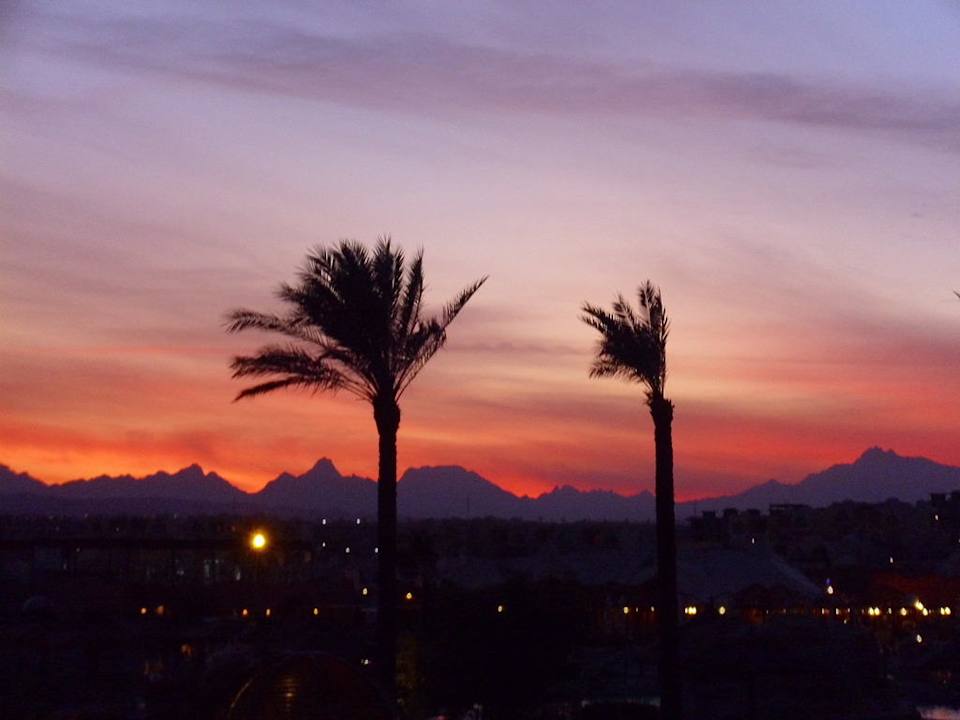Sonnenuntergang SUNRISE Royal Makadi Resort
