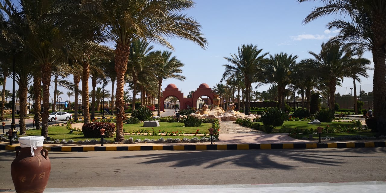 Garten Swisstouch Oriental Resort Marsa Alam