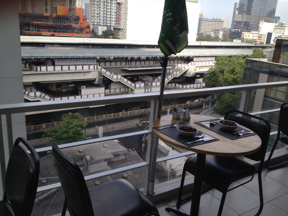 Restaurantausblick I-Residence Hotel Silom
