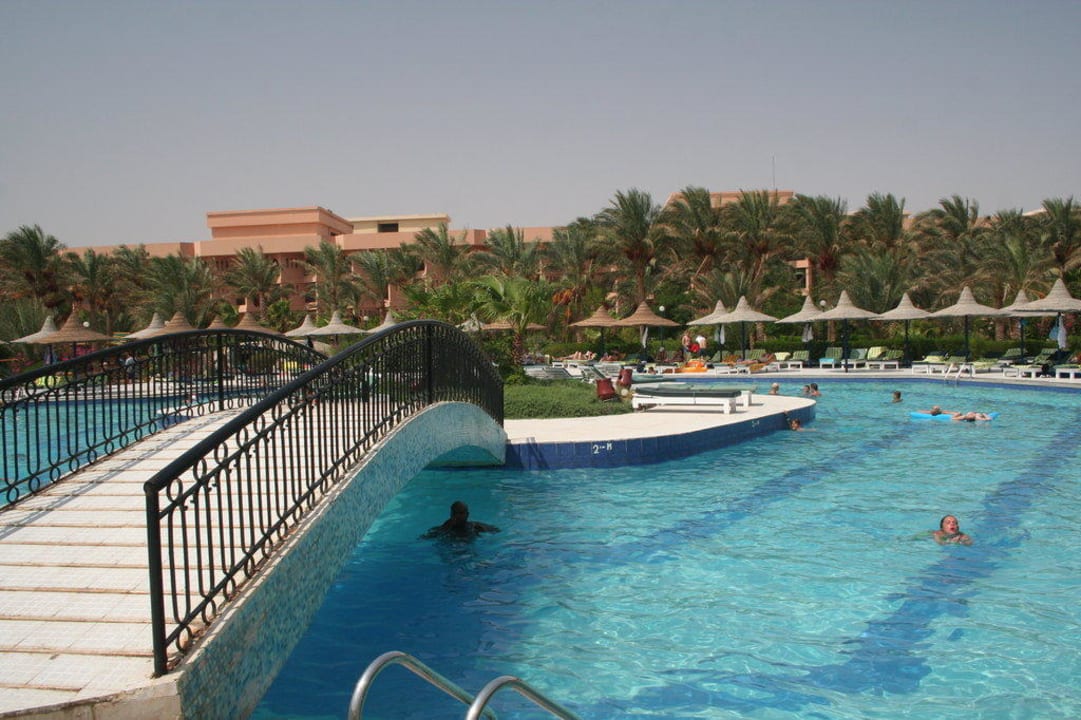 Brücke am Pool Giftun Azur Resort