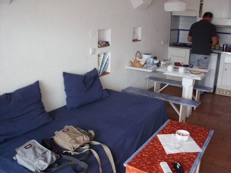 Wohn-sitzbereich mit Kitchenette Apartamentos Soldoiro