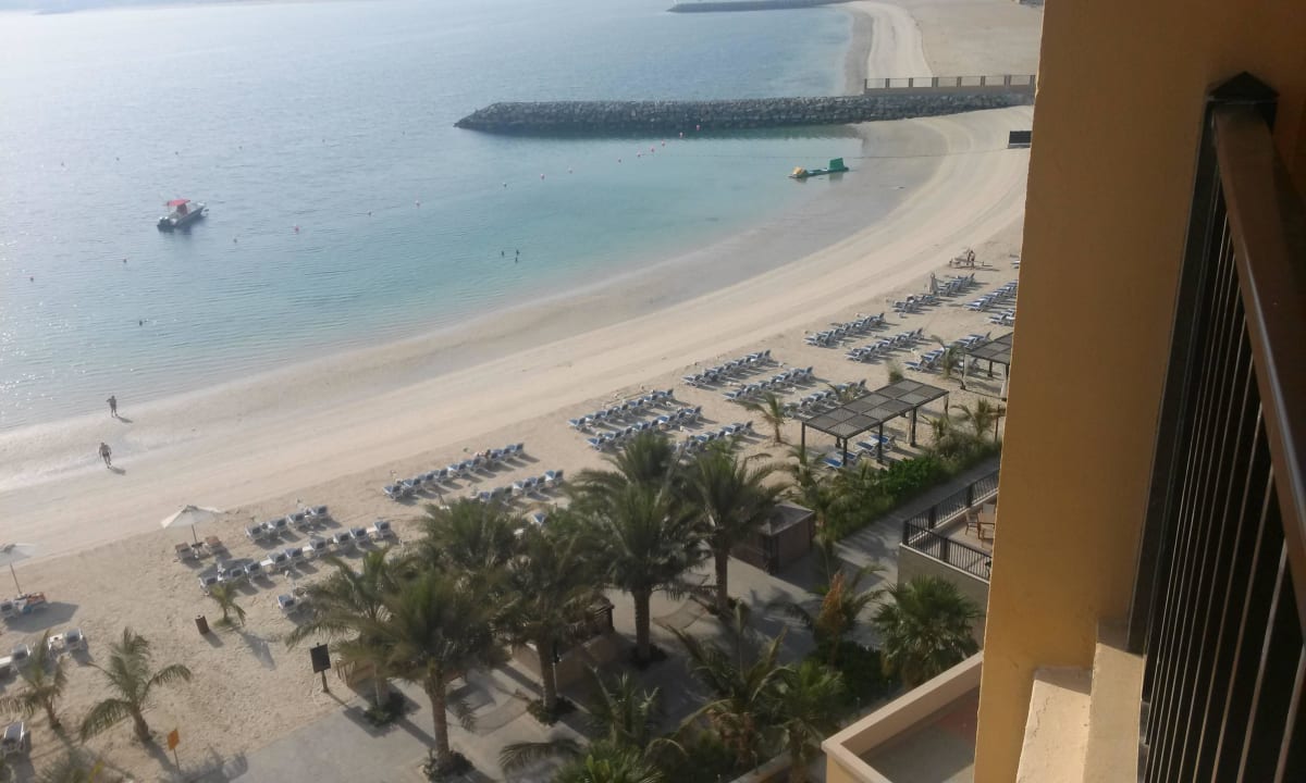 Balkon Aussicht DoubleTree by Hilton Resort & Spa Marjan Island