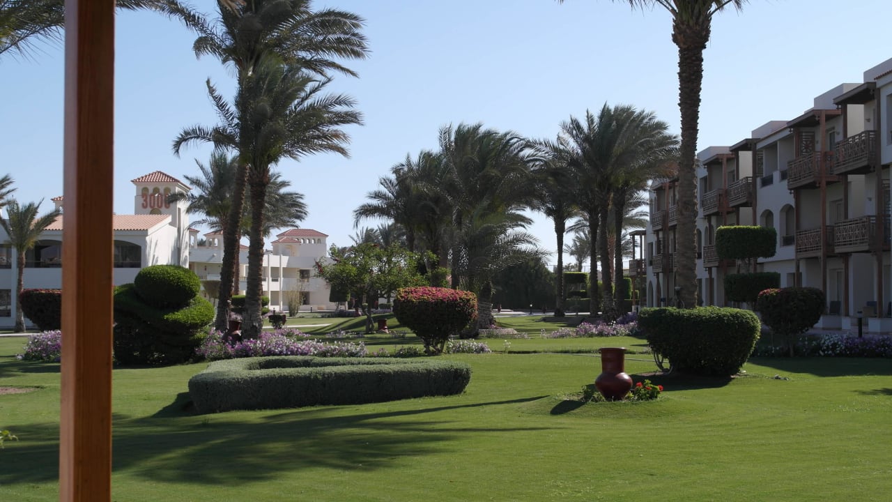 Blick in die Anlage Pickalbatros Dana Beach Resort - Hurghada