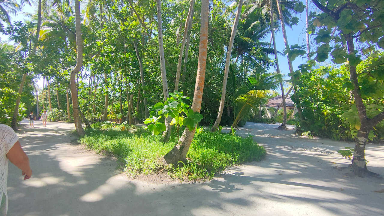 Gartenanlage Vilamendhoo Island Resort & Spa