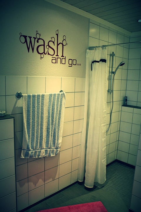 Badezimmer Ferien- und Monteurswohnung Bei Muddern