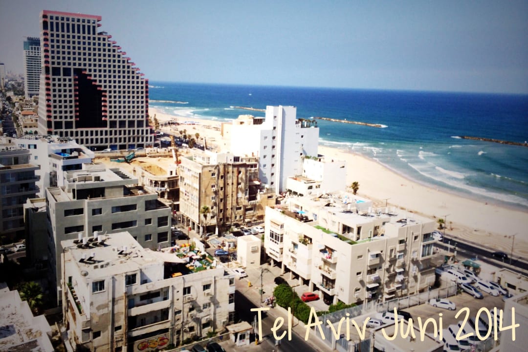 Blick aus dem Zimmer im 12. Stock Isrotel Tower Tel Aviv