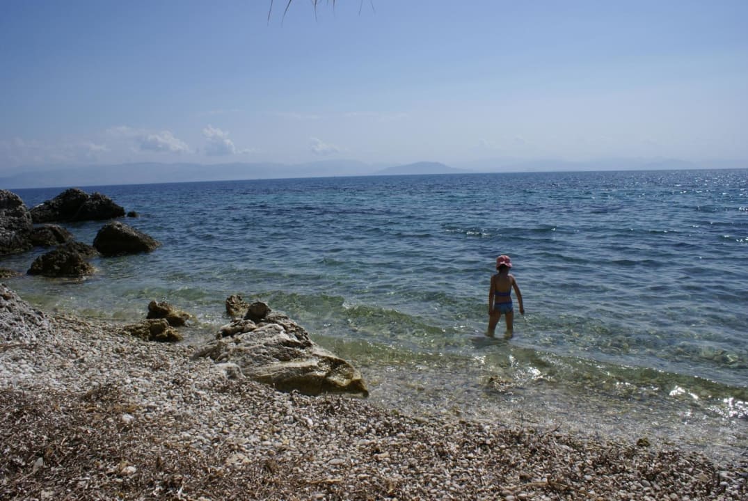 Plaża hotelowa Corfu Maris Bellos