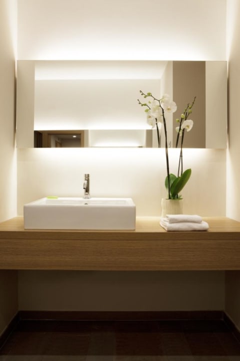 Bagno con Orchidea Quality Hotel San Martino