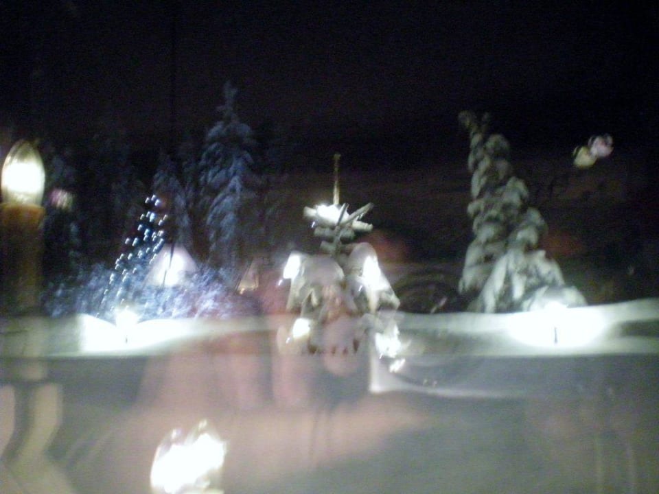 Verschneites Erzgebirge Hotel Forstmeister