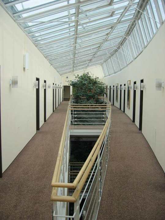 Innenhof SCOTTY + PAUL Hotel Deggendorf