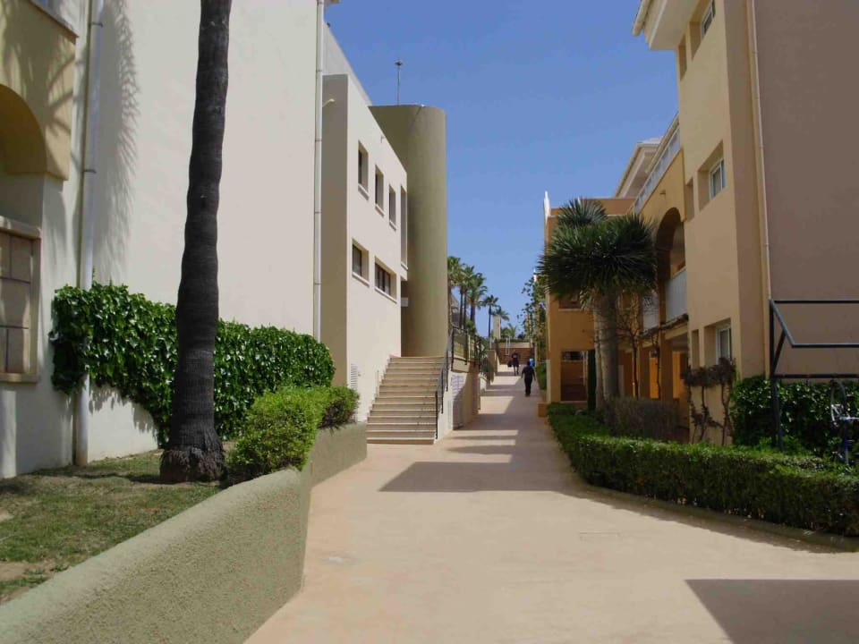 Zugang zu Block C Insotel Club Cala Mandia