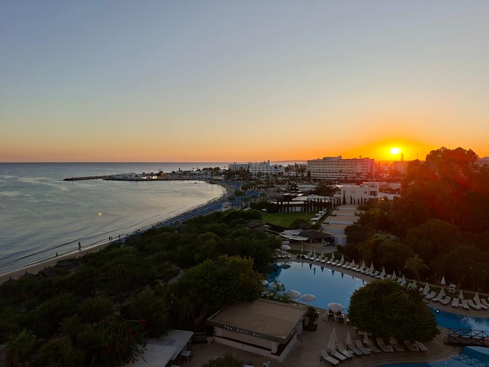 Ausblick Hotel Grecian Bay