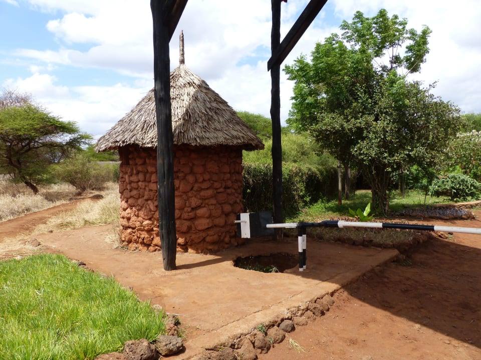 Eingang Hotel Amboseli Sopa Lodge