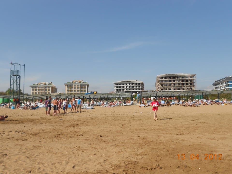 Blick vom Meer auf das Hotel Adalya Resort & Spa - Adults Only