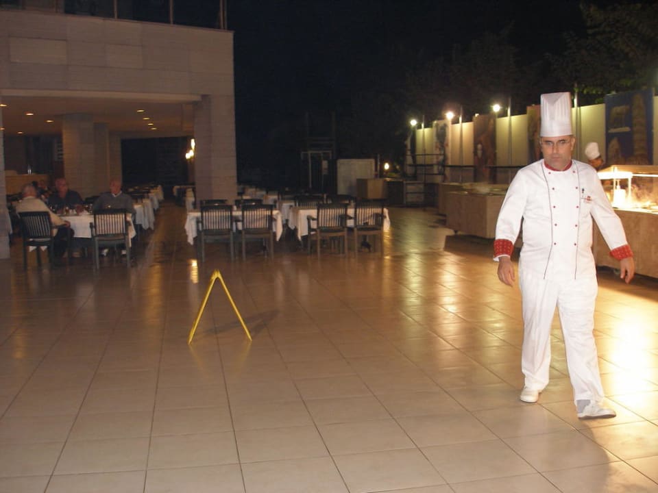 Essen im Aussenbereich Kaya Belek Hotel