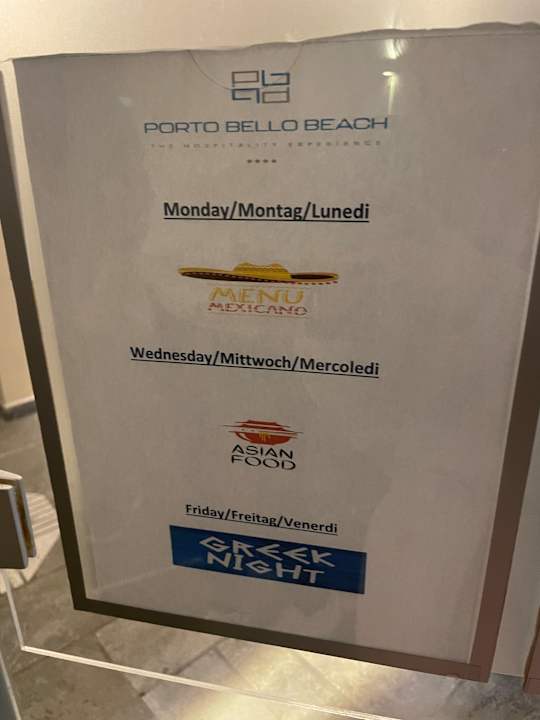 Gastro Porto Bello Beach