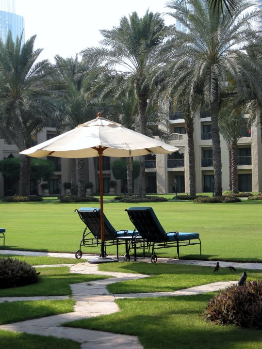 Ausblicke im Garten One&Only Royal Mirage Resort Dubai at Jumeirah Beach