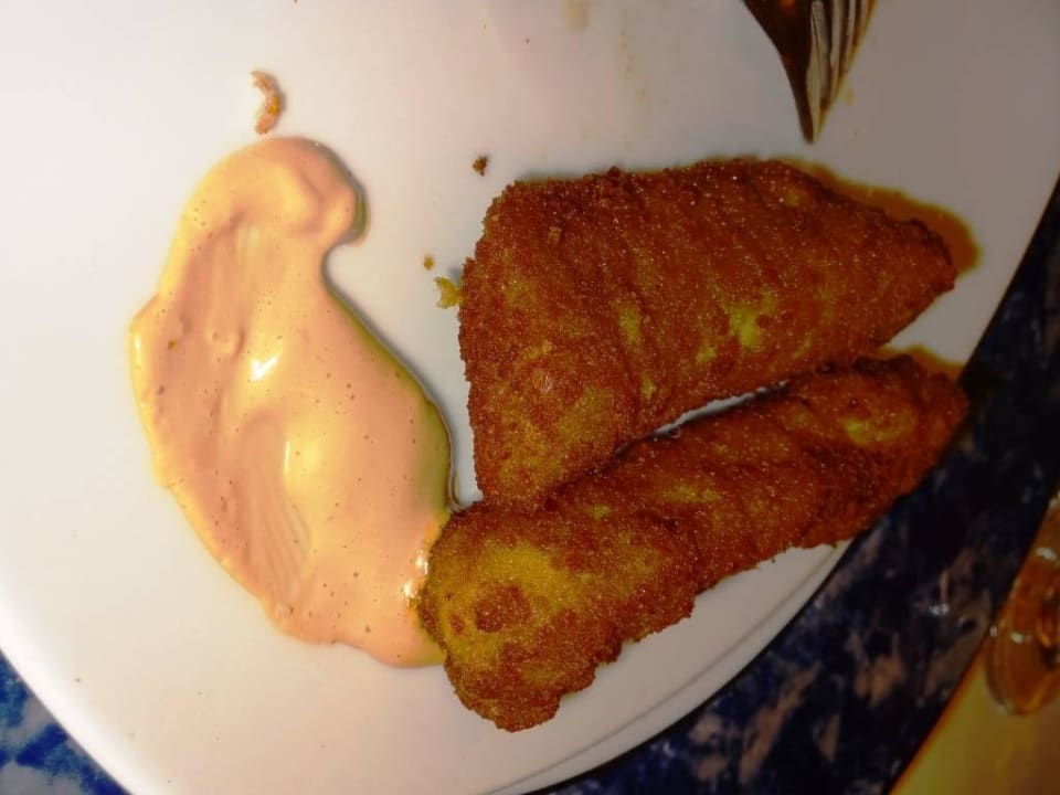 Fettige -Tiefkühl - Kroketten mit Majo! Iberostar Grand Trinidad