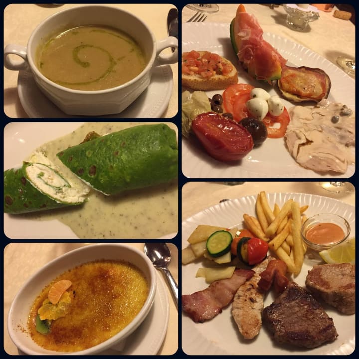 Abendessen - Menü Almhotel Col Raiser