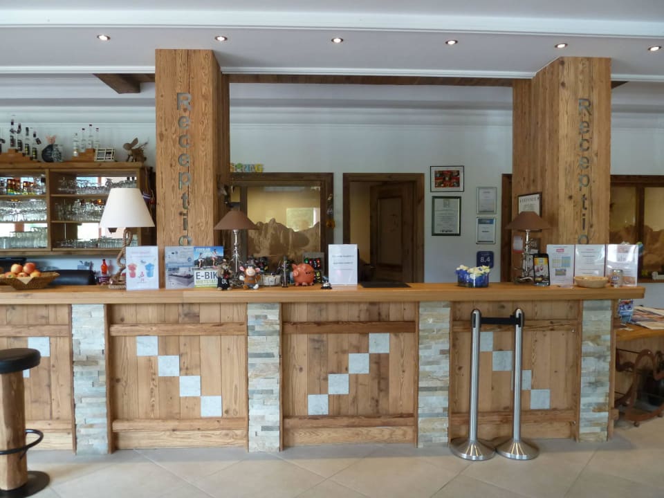 Rezeption Hotel Berghof