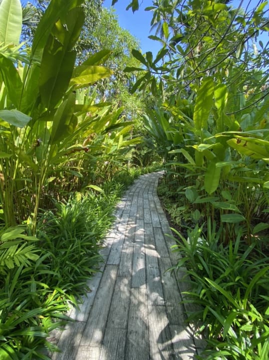 Gartenanlage Bangsak Village