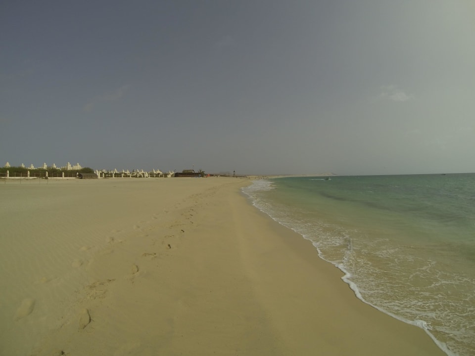 At the beach Hotel Riu Karamboa