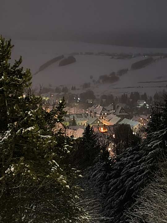 Ausblick AHORN Hotel Am Fichtelberg