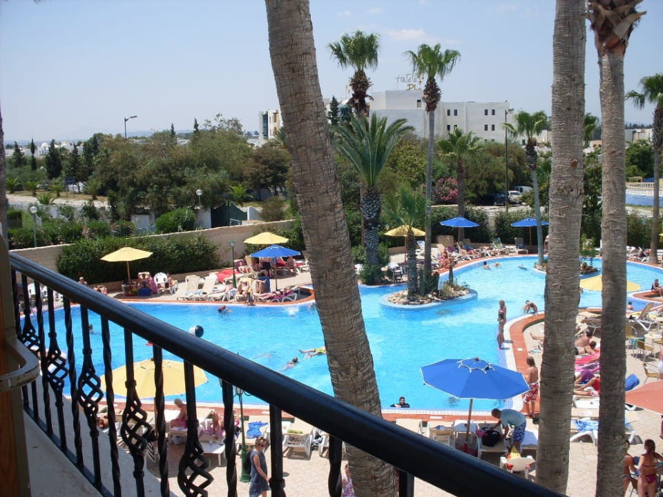 Ausblick vom Zimmer Hotel Nesrine