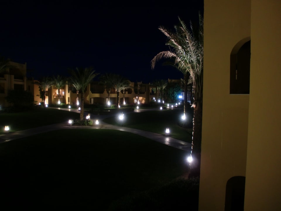 Ausblick bei Nacht Stella Beach Resort & Spa Makadi Bay