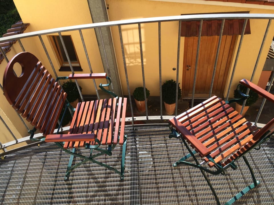 Balkon Hotel Zum Grünen Baum Plattling