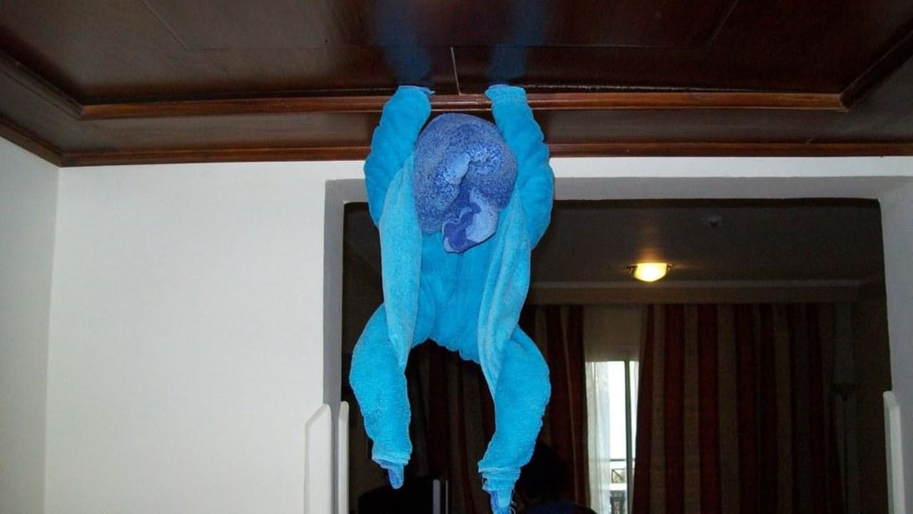 Affe mit Handtüchern dekoriert Imperial Shams Abu Soma