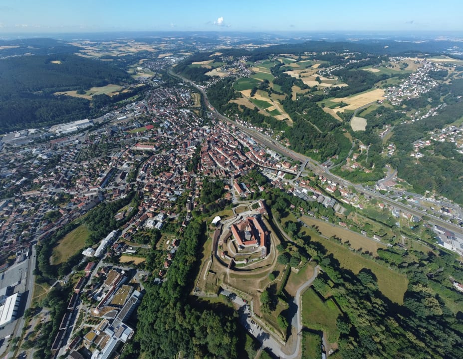 Außenansicht JUFA Hotel Festung Rosenberg Kronach