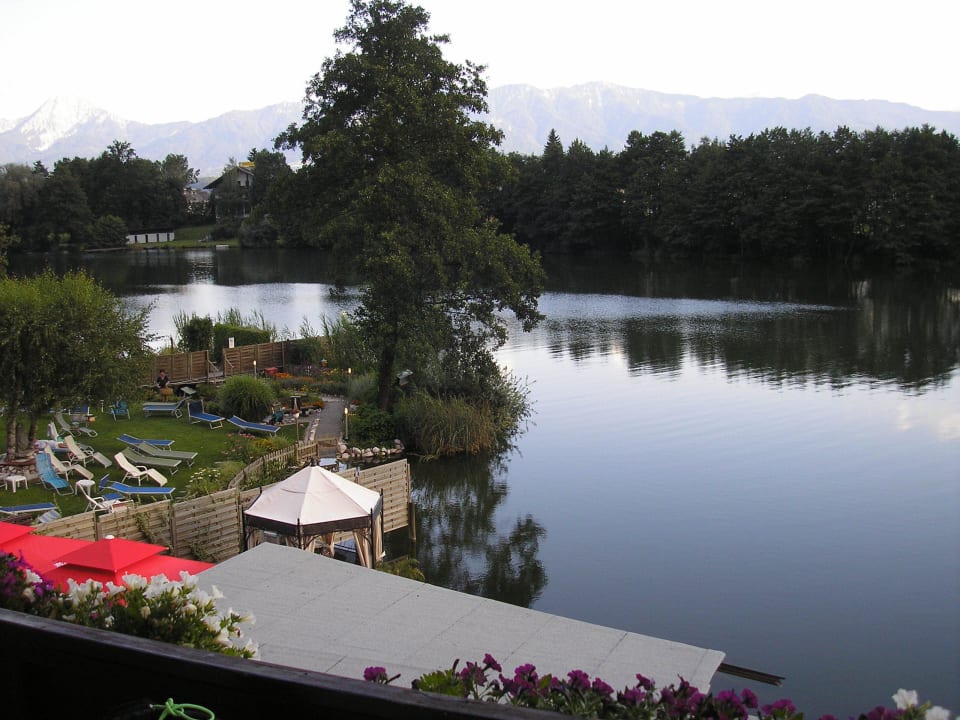Blick vom Balkon Hotel Seestuben