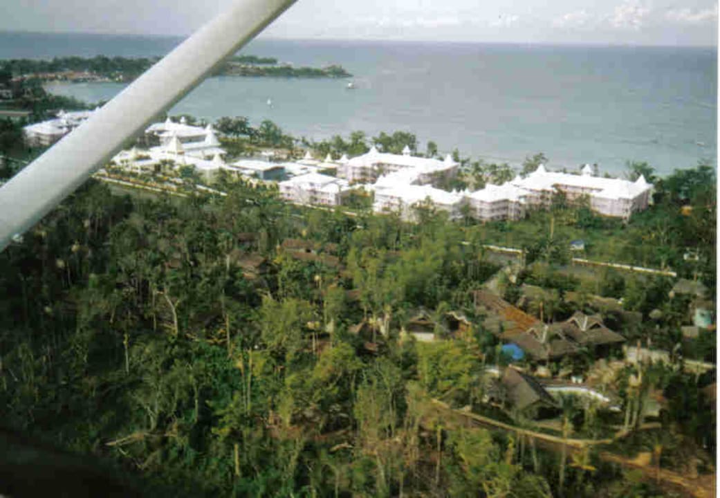 Das Hotel aus  der Luft Hotel Riu Palace Tropical Bay