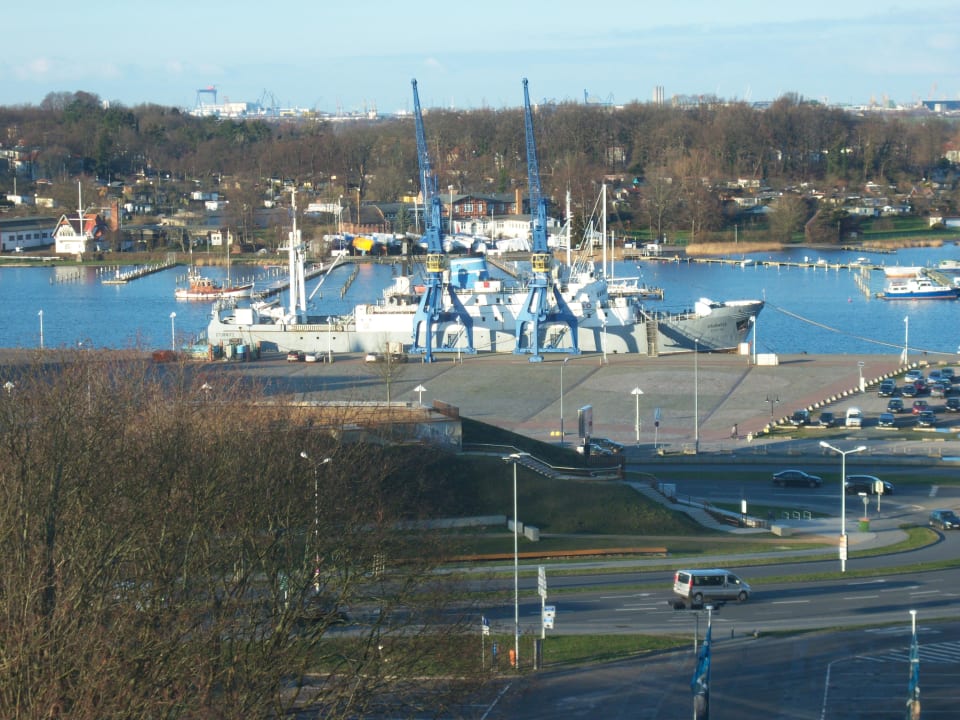 Ausblick vom Zimmer ScanHotels City Rostock