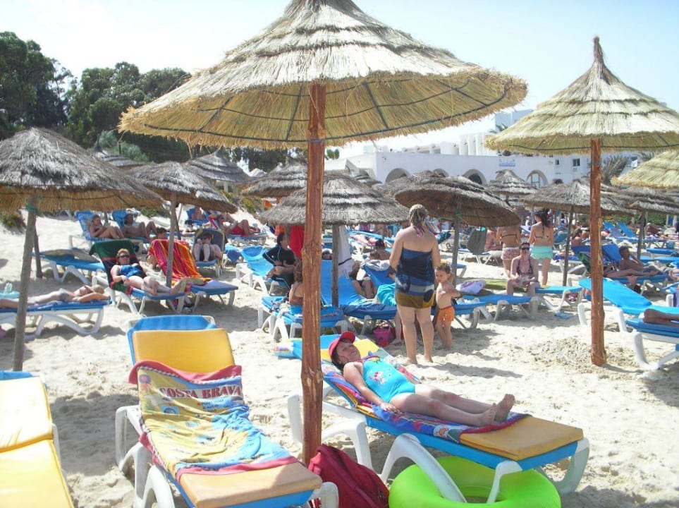Plaża - leżaki i parasole Marhaba Royal Salem