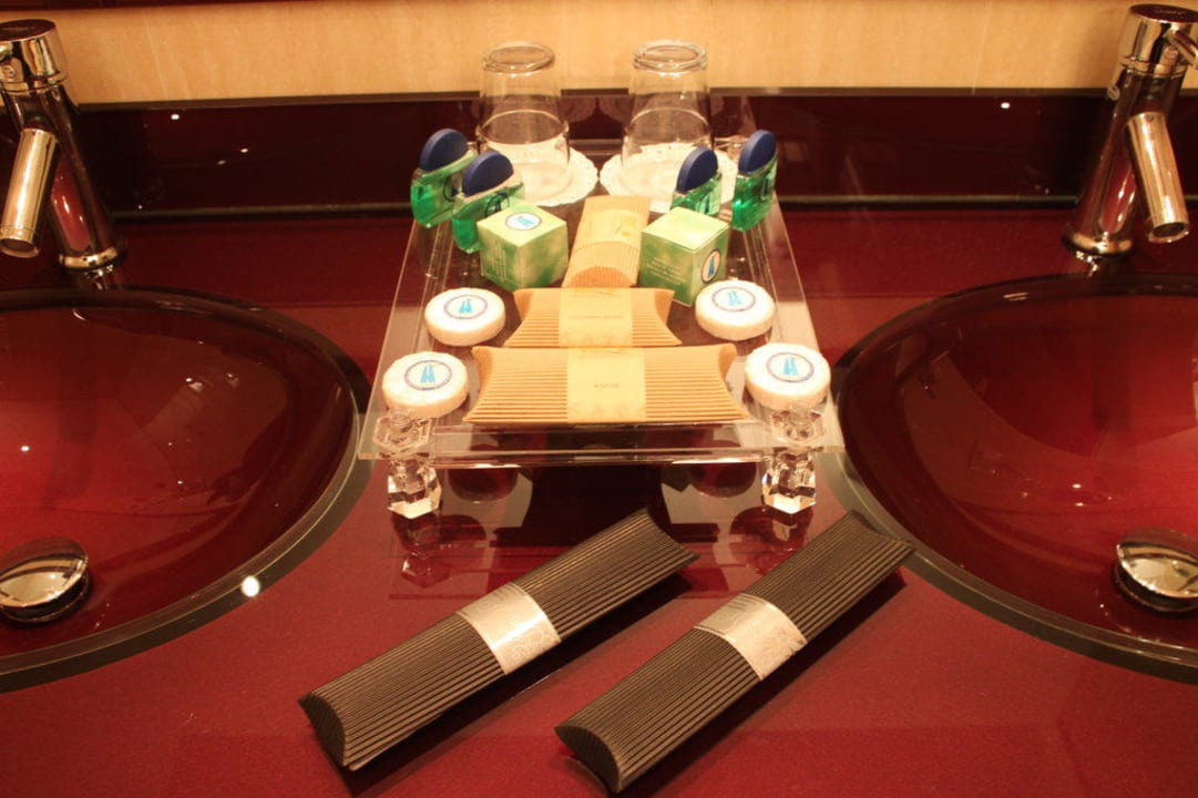 Kit di cortesia bagno Hotel Augusta Lucilla Palace