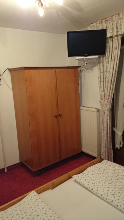 Zimmer vom Bett Gasthof Pension Lanzenhof