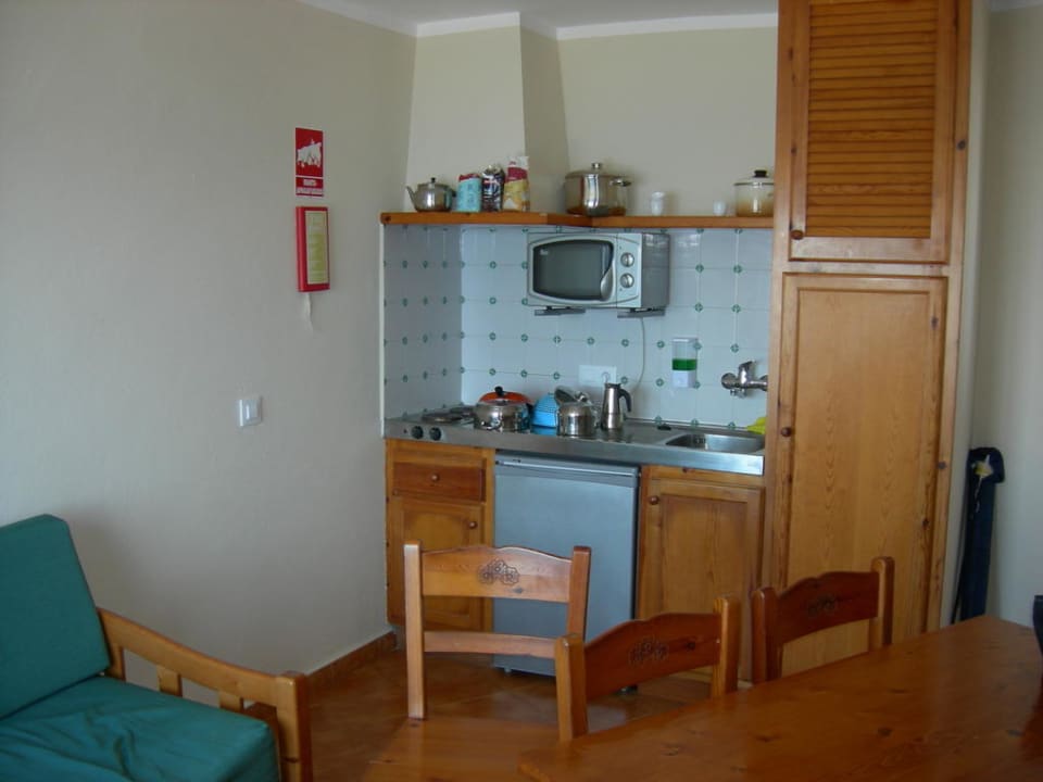 L'angolo cottura dell'appartamento Ferienwohnungen Apartamentos Blancala