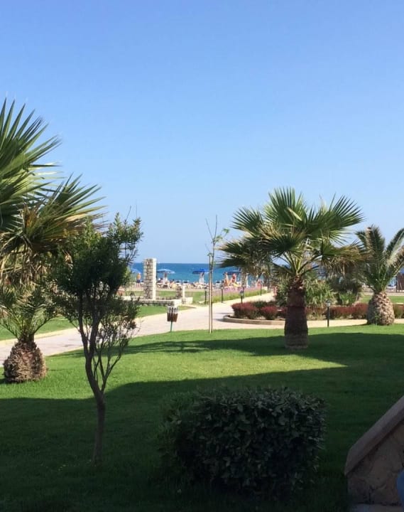 Blick von der Terrasse Lindos Princess Beach Resort & Spa