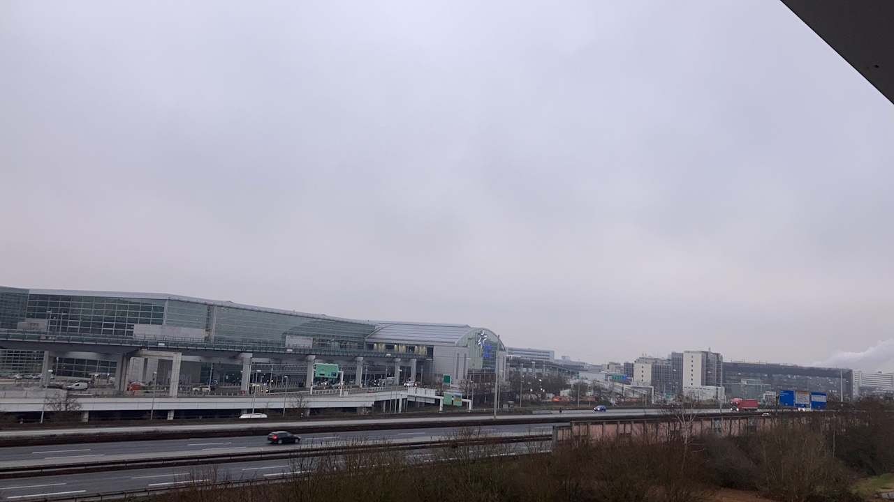 Ausblick b'mine Hotel Frankfurt Airport