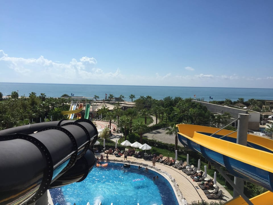 Ausblick vom Rutschenturm Sherwood Dreams Resort