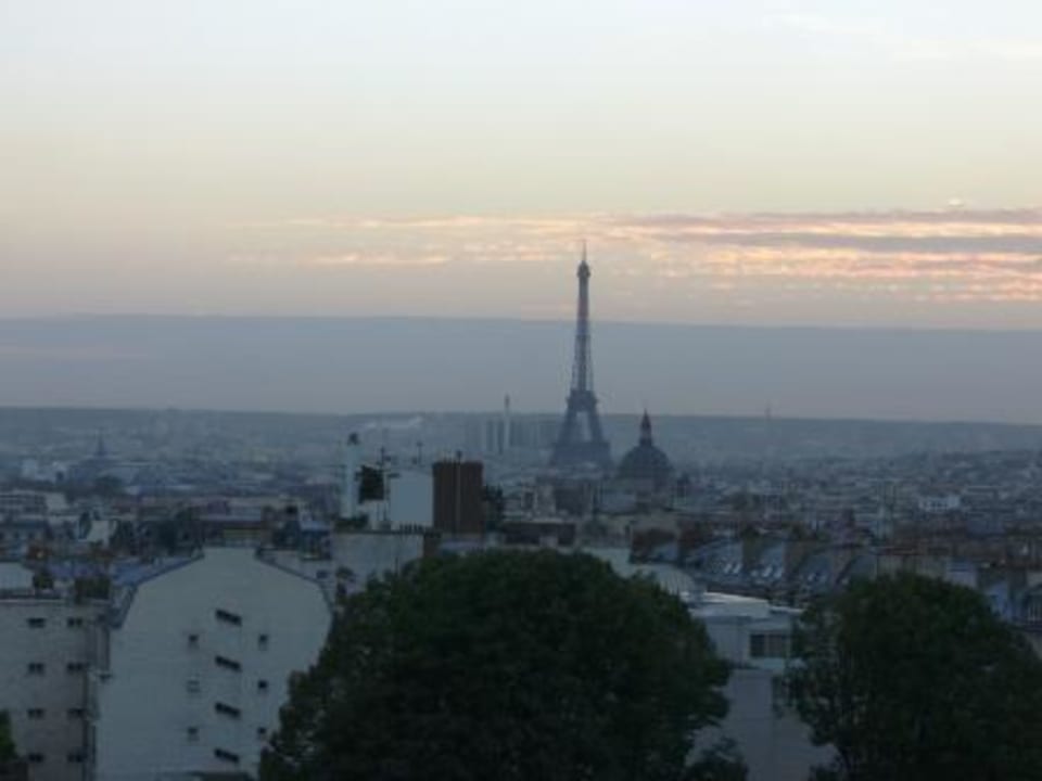 Ausblick von der Dachterrasse Terrass Hôtel