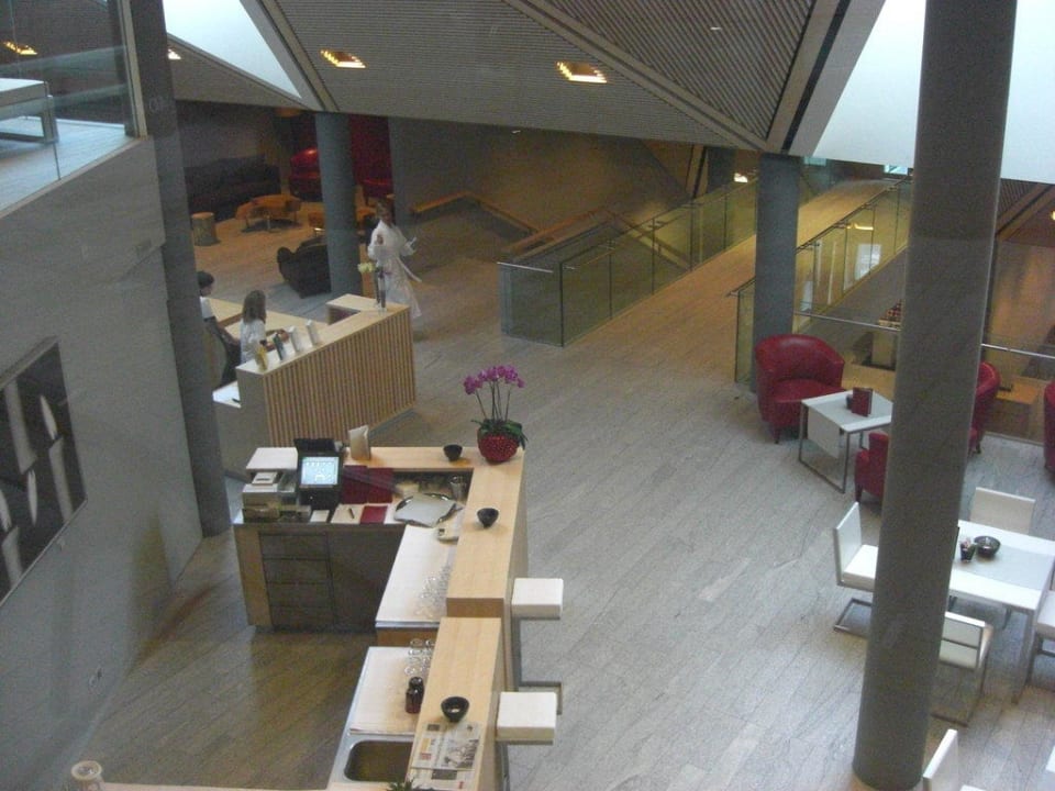 SPA Rezeption  Tschuggen Grand Hotel Arosa